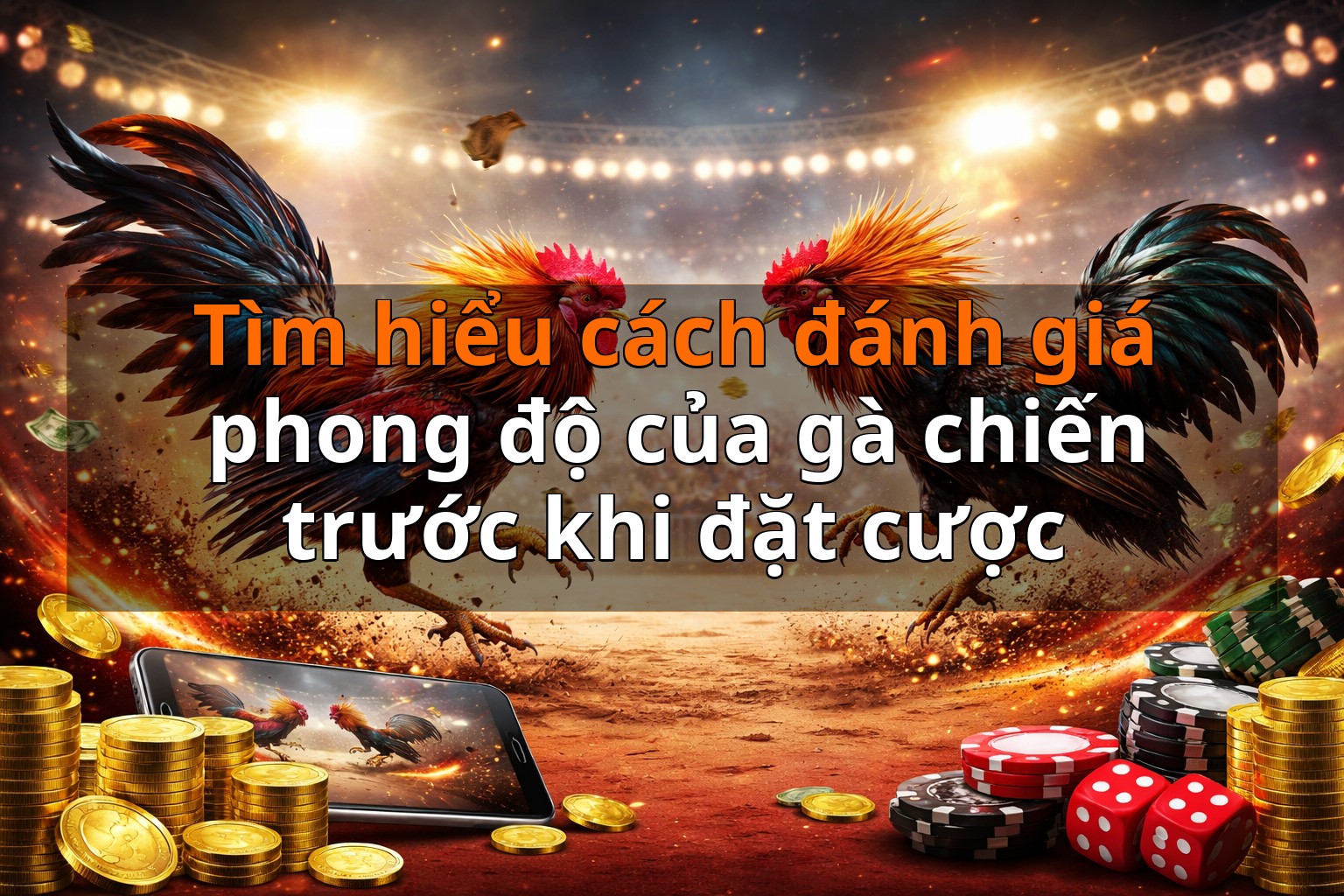 Tìm hiểu cách đánh giá phong độ của gà chiến trước khi đặt cược