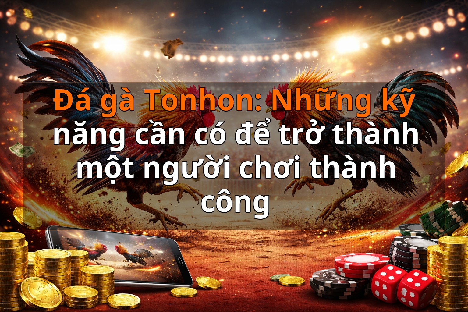 Đá gà Tonhon: Những kỹ năng cần có để trở thành một người chơi thành công