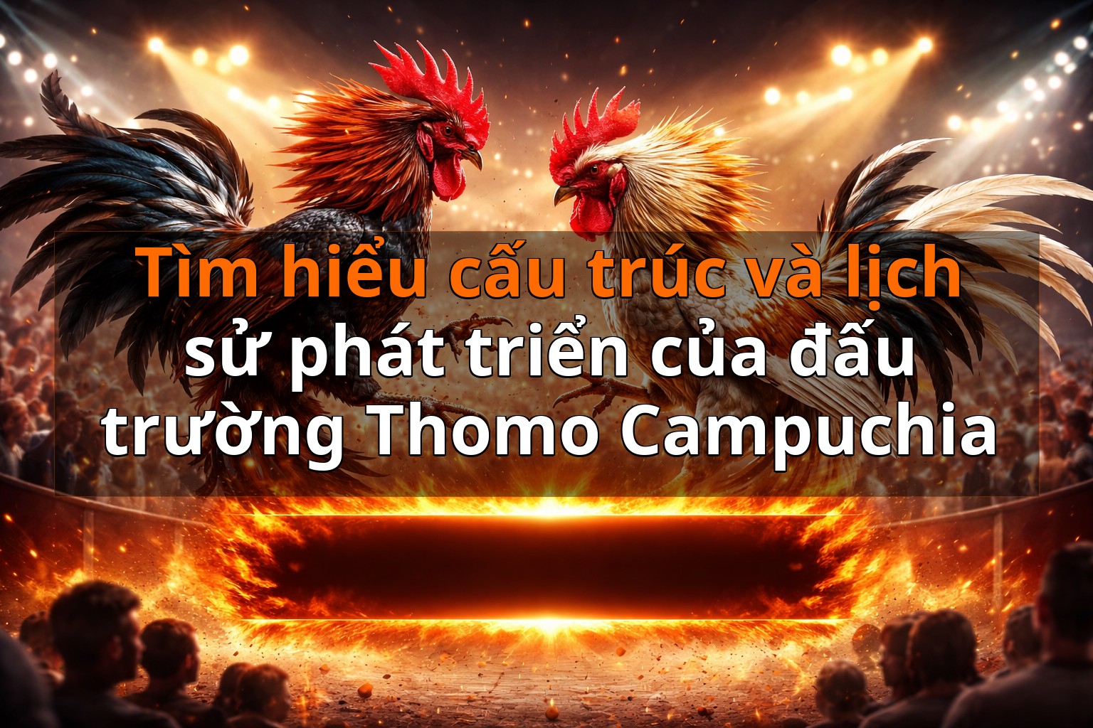 Tìm hiểu cấu trúc và lịch sử phát triển của đấu trường Thomo Campuchia