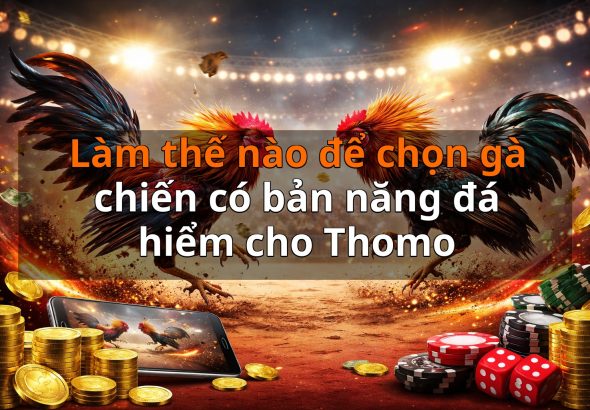 Làm thế nào để chọn gà chiến có bản năng đá hiểm cho Thomo