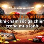 Những lưu ý quan trọng khi chăm sóc gà chiến trong mùa lạnh